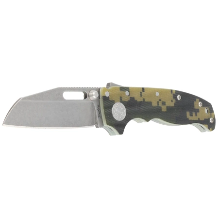 Nóż składany Demko AD20.5 Shark Foot Digi Camo G10, Stonewashed CPM 3V by Andrew Demko (205-3V-SFDC)