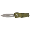 Microtech Combat Troodon D/E OD Green Aluminium, Apocalyptic M390 by Tony Marfione OTF automatic knife (142-10APOD)