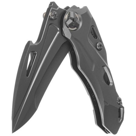 RikeKnife Athron B Black DLC Titanium, Black DLC M390 by Declynx (RK-Athron-B/B)