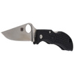 Spyderco Manbug Lightweight Black PlainEdge Knife (MBKP)