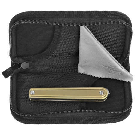 Bestech Ink Knife Bronze Titanium, Satin / Stonewashed MagnaCut by Denis Simonutti (BT2502B)