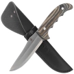 Muela Outdoor-12M Knife Evergreen Pressed Wood, Satin X50CrMoV15