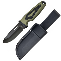 Nóż Martinez Albainox Green/Black ABS, Black (32641)