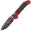 Microtech LUDT Gen III T/E Automatic Knife Merlot Aluminum, Black M390MK by Tony Marfione (1136-1MR)