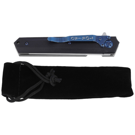 Tokisu Black G10/Carbon Fiber, Satin 7Cr17MoV (18450)