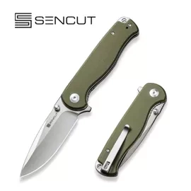 Sencut Errant Green G10, Satin 9Cr18MoV (S23054B-2)
