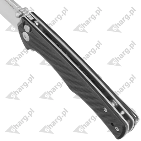 Sencut Crowley Black G10, Satin D2 knife (S21012-4)