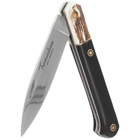 Tramuntana Decor Habitat Cabritera Knife Deer/Buffalo Horn, Satin 420 Knife (TK-34)