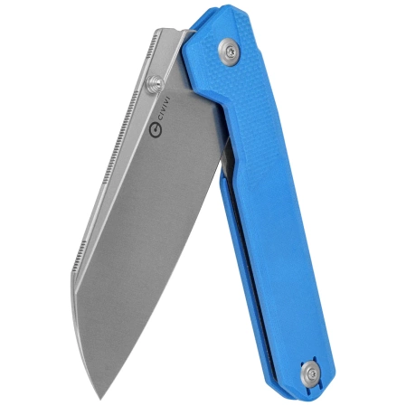 Nóż składany Civivi Hid Blue G10, Satin 14C28N by Ostap Hel (C23008-5)