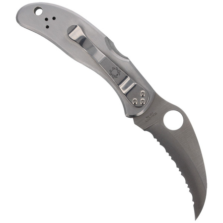 Nóż składany Spyderco Harpy Stainless Steel, Satin Spyderedge VG-10 (C08S)