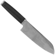 Tokisu Santoku Kitchen Knife Black Rubber, Damascus (17477)