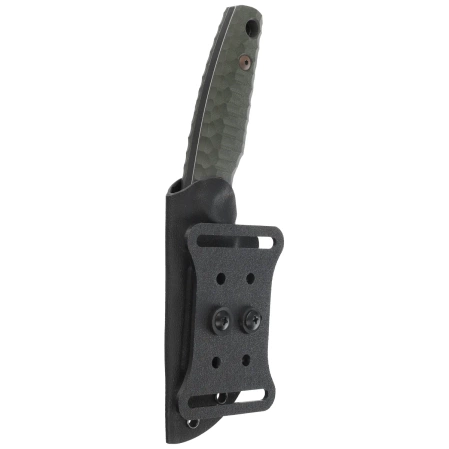 Fox KS OD Green G10, Top Shield Antracite Stonewashed Niolox by GZ Tactical Knives (FX-627 G10OD)