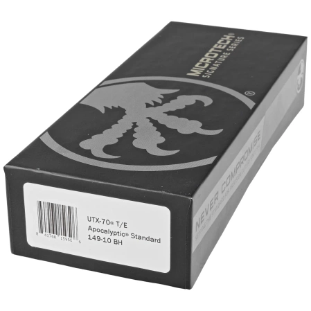 Nóż automatyczny OTF Microtech UTX-70 T/E Bounty Hunter Signature Distressed Green Aluminium, Apocalyptic M390 (149-10BH)