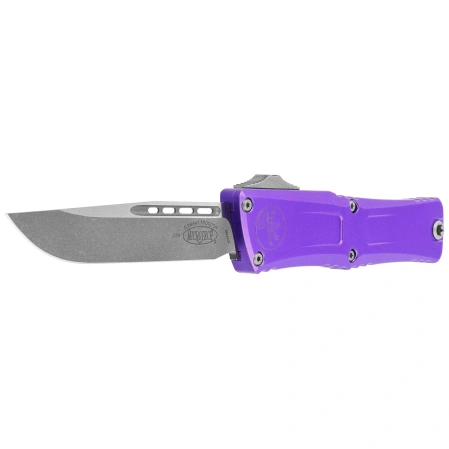 Microtech Combat Troodon Gen III S/E Purple Aluminum, Apocalyptic M390MK by Tony Marfione (1143-10APPU)