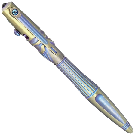 RikeKnife Tactical Pen Gold / Blue Titanium (RK-TR02-GB)