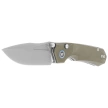Nóż składany Remette Rhino Green G10, Stonewashed D2 (RNDG2)