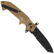 Extrema Ratio Glauca J1 Desert Aluminum Knife, Black MIL-C N690 (04.1000.0165/RVHCS)