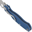 Spyderco Para Military 2 Cobalt Blue G10, Satin CPM SPY27 by Sal, Eric Glesser (C81GPCBL2)