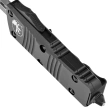 Nóż automatyczny OTF Microtech Mini Troodon D/E Black Aluminium, Black by Tony Marfione (238-3T)
