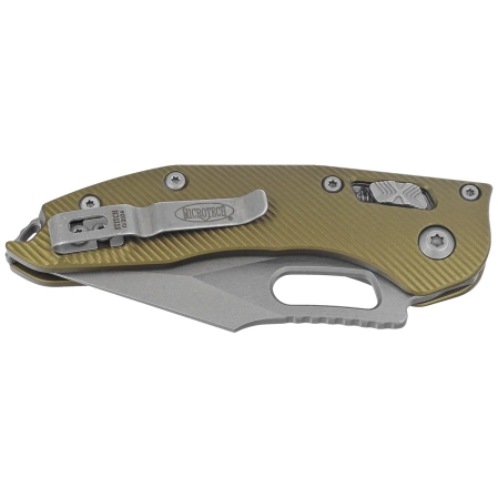 Nóż składany Microtech Stitch Ram-Lok S/E OD Green Fluted G10, Apocalyptic M390MK by Borka Blades and Tony Marfione (169RL-10APFLOD)