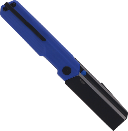 Bestech Tardis Blue G10, Black DLC/Satin D2 by Ostap Hel Knife (BG54G)