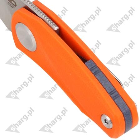 Nóż składany Bestech Tulip Orange G10, Satin / Stonewashed 14C28N by Ostap Hel (BG38C)