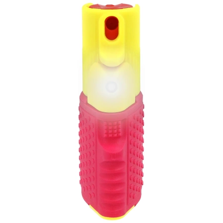 ESP Hurricane Flashlight Pepper Spray, Yellow/Pink 15 ml - Jet