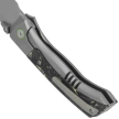 Remette RT-Steed Knife Gray Titanium/Black-Green Carbon Fiber, Pearlescent M390 (RTWS-TY)