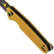 Nóż składany Bestechman Velix Yellow G10, Black PVD 14C28N by Ostap Hel (BMK07E)