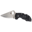 Spyderco Delica 4 FRN Black PlainEdge Knife (C11PBK)