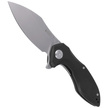 Nóż składany Kubey Noble Black G10, Bead Blasted D2 (KU236A)