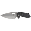 Nóż składany Bestech Shodan Grey Titanium / Carbon Fiber, Stonewash / Satin CPM S35VN by Todd Knife and Tool (BT1910C)