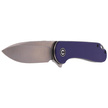 CIVIVI Knife Elementum Flipper Purple G10, Satin Finish (C907V)