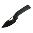 Reate PL-XE Black Micarta, Black PVD Nitro-V (PL-XE-BKM.PVD)