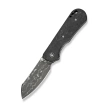 Civivi Crabby Knife Shredded Carbon Fiber, Damascus by Ken Onion Jr. (C24055-DS1)