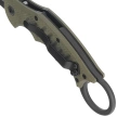 Fox The Dart Karambit Knife OD Green G10, Black Idroglider N690 by Doug Marcaida (FX-597 OD)
