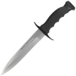 Muela 95-191 Black Rubber Knife, Satin 420H