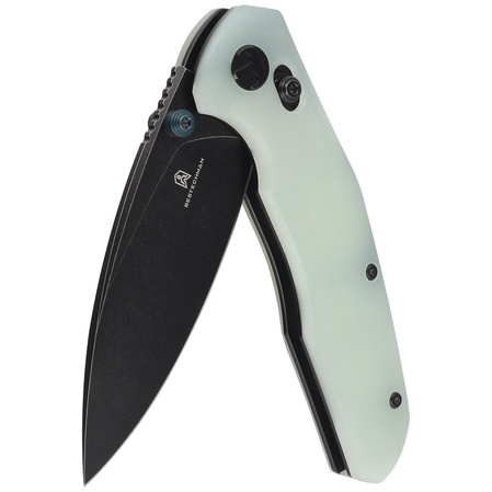 Nóż składany Bestechman Ronan Jade G10, Black Titanized Stonewashed 14C28N (BMK02I)