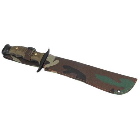 Muela 7222 Green ABS Knife, Satin 420H