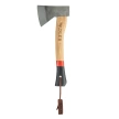 Toporek Adler Scout Black / Red Ash Wood, C60 Carbon Steel (280.0E030A011)