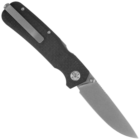 Nóż składany Maserin 630 Pulse Black Micarta, Stonewashed MagnaCut by Igor Bortolussi (630/MCN)