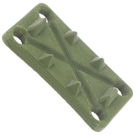 Kolce do samobrony KickForce Self-Defense Boots Spikes, Green (KF-GRN)