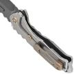 Medford Praetorian Genesis T Tanto Tumbled Titanium, Bronze HW/Clip, Black DLC S45VN by Greg Medford (MK0294PT-01TM-T1C1-BN)