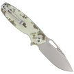 Nóż składany Kubey Tityus Camo G10, Bead Blasted D2 (KU322K)