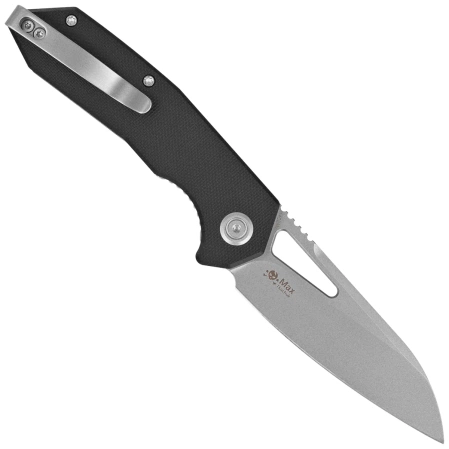 Nóż składany Kubey Vagrant Black G10, Sand Blasted 14C28N by Maksim Tkachuk (KU291N)