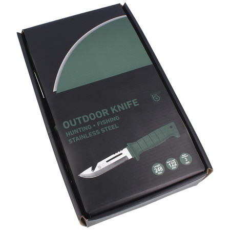 Set 10 pcs Eyeson by Lindbloms Hunting/Fishing Knife Green Stainless (VT-333x10)