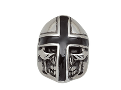 Tole 10 Imperial Skull Cross Helmet Ring Ø20 (16251-20)