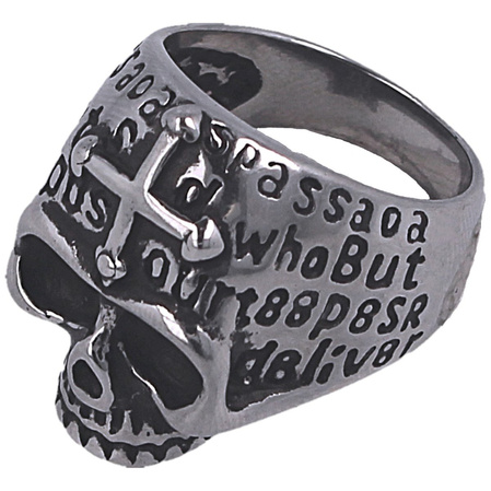 Pierścień Tole 10 Imperial Skull Cross Ring Ø22 (09984-22)