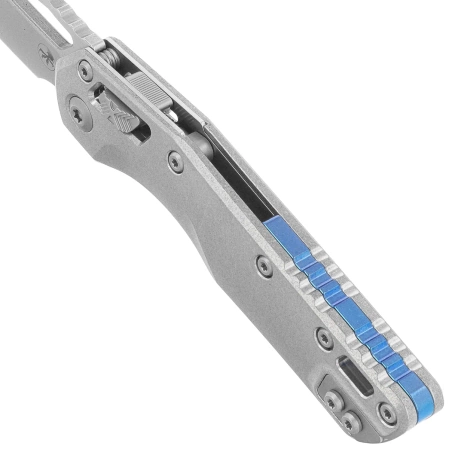 Nóż składany Microtech Marfione Select Amphibian Ram-Lok S/E Stonewashed Titanium, Stonewashed M390MK by Tony Marfione (137RL-10MS1)