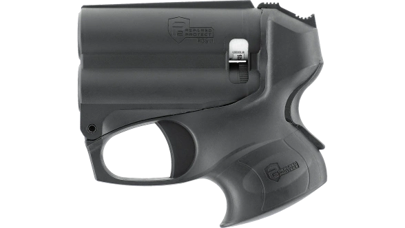 P2P PGS II KIT Pepper Spray Launcher with Torch, Black (2.2057-1)